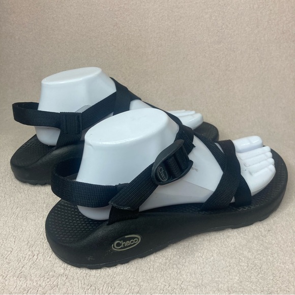 Chaco Z/1 Adjustable Strap Classic Sandals-Women’s 10-Black-Outdoors-Hiking-Boho - Picture 2 of 11